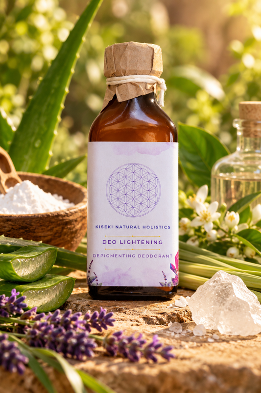 Kiseki Deo Lightening natural deodorant bottle, Sri Lanka