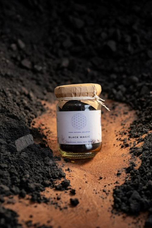 Black Magic Charcoal Peel-Off Mask — Kiseki Natural Holistics Sri Lanka