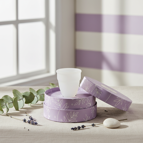 Menstrual Cup in wellness setting — Kiseki Natural Holistics Sri Lanka